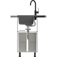 Кухонная мойка Quadron HB8210U5-C1_P2O - Превью изображения №4 — Интернет-магазин ПроЗаказ