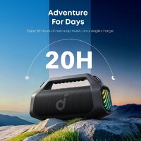 Беспроводная колонка Anker SoundCore Boom 2 Pro (черный) - Превью изображения №10 — Интернет-магазин ПроЗаказ