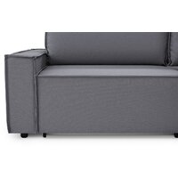 Диван Mio Tesoro Дюссельдорф 293 1.5ек-1.5ек (1173 Savanna Plus Grafit) - Превью изображения №6 — Интернет-магазин ПроЗаказ