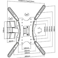 Кронштейн для телевизора Ultramounts UM901 (черный) - Превью изображения №12 — Интернет-магазин ПроЗаказ