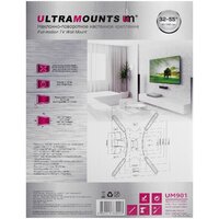 Кронштейн для телевизора Ultramounts UM901 (черный) - Превью изображения №11 — Интернет-магазин ПроЗаказ