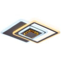 Припотолочная люстра Ambrella light FA262 CF/TI (кофе/янтарь) - Превью изображения №3 — Интернет-магазин ПроЗаказ