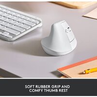 Вертикальная мышь Logitech Lift (белый) - Превью изображения №2 — Интернет-магазин ПроЗаказ