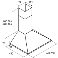 Кухонная вытяжка Jetair Gaia CR/A/60 - Превью изображения №2 — Интернет-магазин ПроЗаказ