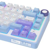 Клавиатура Royal Kludge R75 RGB Taro Milk (RK Silver) - Превью изображения №7 — Интернет-магазин ПроЗаказ