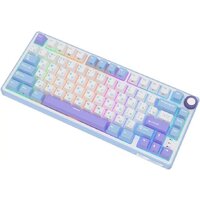 Клавиатура Royal Kludge R75 RGB Taro Milk (RK Silver) - Превью изображения №4 — Интернет-магазин ПроЗаказ