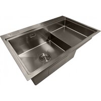 Кухонная мойка Stellar S6550NB-TU-L (нано черный, с доской) - Превью изображения №8 — Интернет-магазин ПроЗаказ