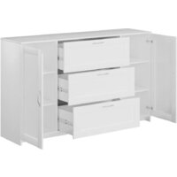 Комод Mio Tesoro Сириус 2 двери и 3 ящика 156x95 2.02.03.290.1 (белый) - Превью изображения №2 — Интернет-магазин ПроЗаказ