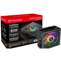Блок питания Thermaltake Smart BX1 RGB 650W SP-650AH2NKB-2 - Превью изображения №4 — Интернет-магазин ПроЗаказ