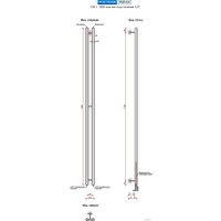 Полотенцесушитель Ростела Мини 1/2