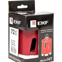 Коронка EKF dch-72-mh-m16 - Превью изображения №5 — Интернет-магазин ПроЗаказ