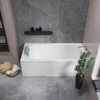 Ванна Lauter Haven 160 21202006 (с ножками, серым подголовн., белыми лиц. и торц. экранами) - Превью изображения №16 — Интернет-магазин ПроЗаказ