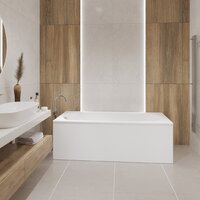 Ванна Lauter Haven 160 21202006 (с ножками, серым подголовн., белыми лиц. и торц. экранами) - Превью изображения №19 — Интернет-магазин ПроЗаказ