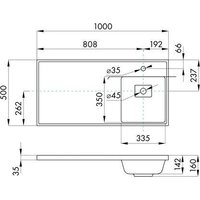 Умывальник Акватон Лайн 100 1A72073KLF010 - Превью изображения №4 — Интернет-магазин ПроЗаказ