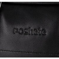 Мужская сумка Poshete 253-7090-43-BLK (черный) - Превью изображения №5 — Интернет-магазин ПроЗаказ