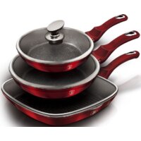 Набор сковород Berlinger Haus Burgundy Metallic Line BH-6189 - Превью изображения №2 — Интернет-магазин ПроЗаказ