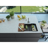 Кухонная мойка Franke Kanon KNG 160-46-21 125.0633.004 (матовый черный) - Превью изображения №3 — Интернет-магазин ПроЗаказ