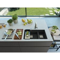 Кухонная мойка Franke Kanon KNG 160-46-21 125.0633.004 (матовый черный) - Превью изображения №4 — Интернет-магазин ПроЗаказ