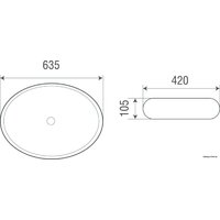 Умывальник WeltWasser Elbach 3075 - Превью изображения №3 — Интернет-магазин ПроЗаказ