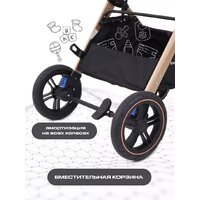 Универсальная коляска Rant Basic Roller Gold RA161 (2 в 1, black) - Превью изображения №10 — Интернет-магазин ПроЗаказ