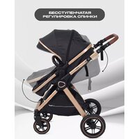 Универсальная коляска Rant Basic Roller Gold RA161 (2 в 1, black) - Превью изображения №7 — Интернет-магазин ПроЗаказ