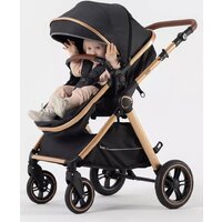 Универсальная коляска Rant Basic Roller Gold RA161 (2 в 1, black) - Превью изображения №36 — Интернет-магазин ПроЗаказ