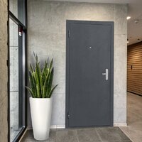 Металлическая дверь Guard Металл/металл 86x205 левая (антик серебристый) - Превью изображения №4 — Интернет-магазин ПроЗаказ