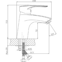Смеситель Lauter Spray 21CK308C - Превью изображения №2 — Интернет-магазин ПроЗаказ