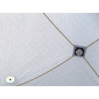 Палатка для зимней рыбалки Следопыт КУБ 3 Эконом (белый/синий) - Превью изображения №5 — Интернет-магазин ПроЗаказ