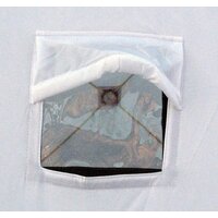 Палатка для зимней рыбалки Следопыт КУБ 3 Эконом (белый/синий) - Превью изображения №4 — Интернет-магазин ПроЗаказ