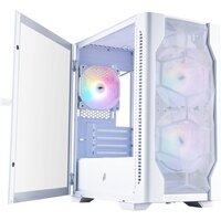Корпус 1stPlayer D4-M FRGB (белый) - Превью изображения №2 — Интернет-магазин ПроЗаказ
