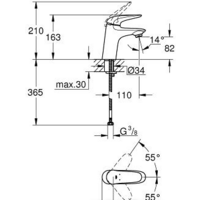 Смеситель Grohe Eurostyle [23715003] - Превью изображения №2 — Интернет-магазин ПроЗаказ