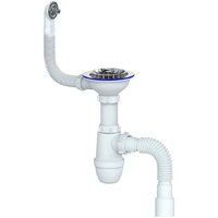 Кухонная мойка Marblan Cubi (серебристый, с сифоном) - Превью изображения №4 — Интернет-магазин ПроЗаказ