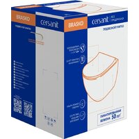 Унитаз подвесной Cersanit Brasko Smart Clean On DPL EO Slim LP 64824 - Превью изображения №2 — Интернет-магазин ПроЗаказ