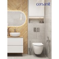 Унитаз подвесной Cersanit Brasko Smart Clean On DPL EO Slim LP 64824 - Превью изображения №3 — Интернет-магазин ПроЗаказ