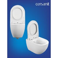 Унитаз подвесной Cersanit Brasko Smart Clean On DPL EO Slim LP 64824 - Превью изображения №5 — Интернет-магазин ПроЗаказ