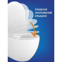 Унитаз подвесной Cersanit Brasko Smart Clean On DPL EO Slim LP 64824 - Превью изображения №10 — Интернет-магазин ПроЗаказ