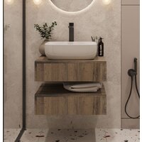 ЗОВ Тумба под умывальник Токио Премиум 60 TP260AWPTOC (аттик)