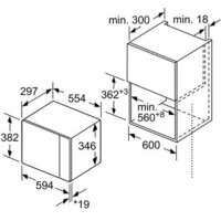 Микроволновая печь Bosch BFL524MB0 - Превью изображения №2 — Интернет-магазин ПроЗаказ