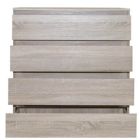 Комод Евва Турин ТР-4S/YA-S (ясень снежный) - Превью изображения №4 — Интернет-магазин ПроЗаказ