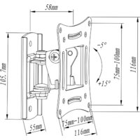 Кронштейн для телевизора Metaldesign MD 3303 - Превью изображения №2 — Интернет-магазин ПроЗаказ