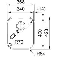 Кухонная мойка Franke Smart SRX 110-34 122.0739.166 (нержавеющая сталь) - Превью изображения №2 — Интернет-магазин ПроЗаказ