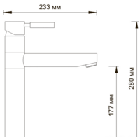 Смеситель Wasserkraft Main 4107 - Превью изображения №3 — Интернет-магазин ПроЗаказ