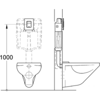 Панель смыва Grohe Skate Cosmopolitan 38732SH0 (альпин-белый) - Превью изображения №6 — Интернет-магазин ПроЗаказ