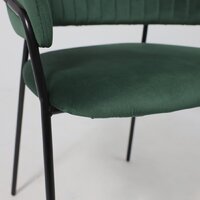 Стул с подлокотниками Алвест AV 433 (изумрудный бархат H-30/черный) - Превью изображения №11 — Интернет-магазин ПроЗаказ