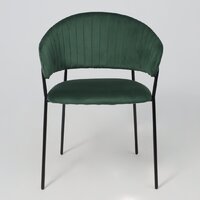 Стул с подлокотниками Алвест AV 433 (изумрудный бархат H-30/черный) - Превью изображения №7 — Интернет-магазин ПроЗаказ