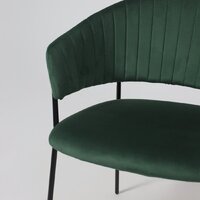 Стул с подлокотниками Алвест AV 433 (изумрудный бархат H-30/черный) - Превью изображения №13 — Интернет-магазин ПроЗаказ