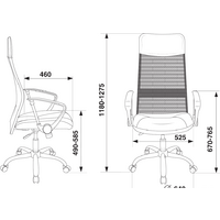 Офисное кресло Бюрократ CH-600SL (черный) - Превью изображения №5 — Интернет-магазин ПроЗаказ