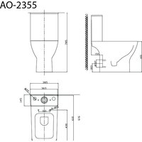 Унитаз напольный Triton Pro Astro AO-2355 - Превью изображения №2 — Интернет-магазин ПроЗаказ