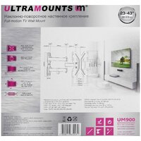 Кронштейн для телевизора Ultramounts UM900 (черный) - Превью изображения №11 — Интернет-магазин ПроЗаказ